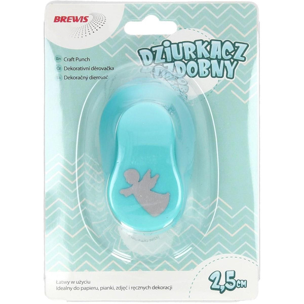 Dziurkacz ozdobny Aniołek 2.5cm Brewis