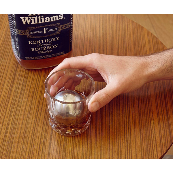 Kulki do whisky ze stali nierdzewnej Kikkerland