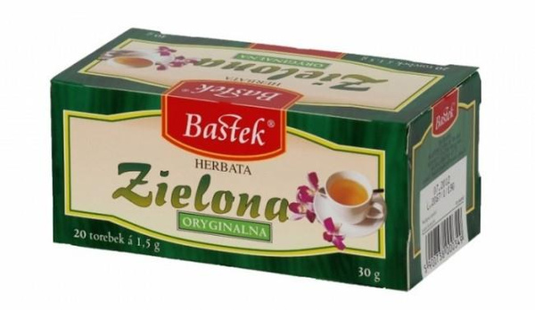 Herbata Bastek zielona 20 torebek