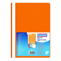 Skoroszyt plastikowy Donau A4 pomarańczowy