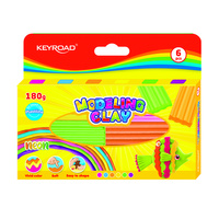 Plastelina neonowa Keyroad 6x30g