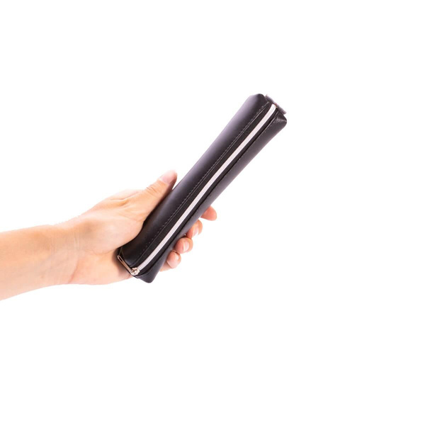 Piórnik saszetka Narcissus Mini Leather czarny