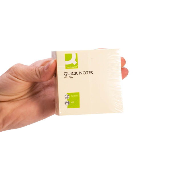 Karteczki samoprzylepne Q-Connect 400 kartek 76x76mm