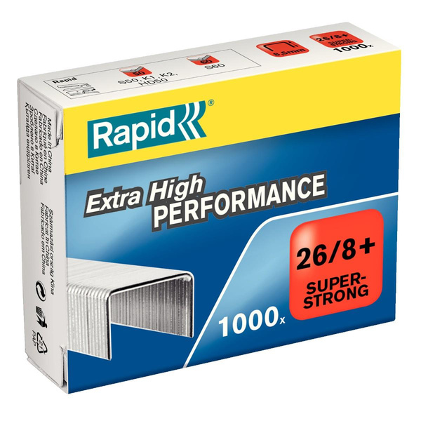 Zszywki Rapid 26/8+ Super Strong High Performance