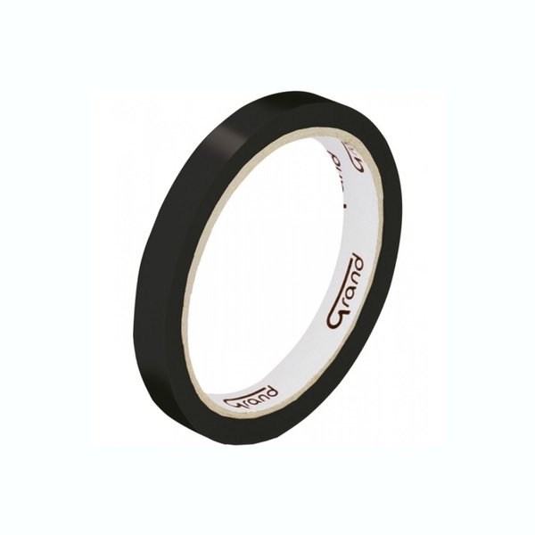 Taśma klejąca kolorowa Grand 12mmx50m  czarny