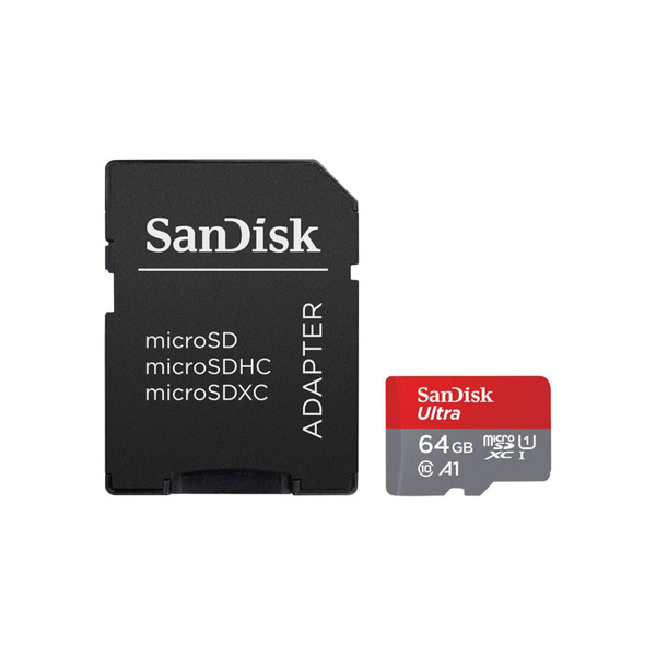 Karta pamięci z adapterem SanDisk Ultra microSDXCi 64 GB Class 10