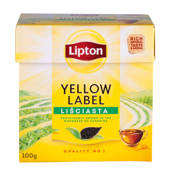 Herbata liściasta czarna Lipton 100g