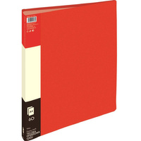 Teczka ofertowa Grand A4 60 koszulek czerwony