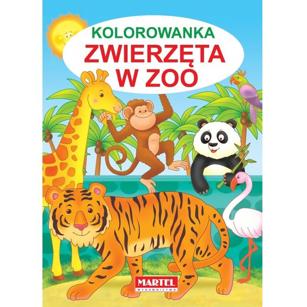 Kolorowanka Zwierzęta w ZOO