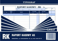 Raport kasowy A5