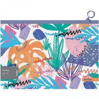 Teczka kopertowa na suwak Fantasy A4 motyw naturalny