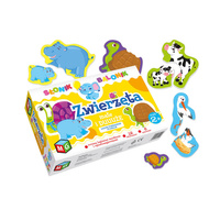 Gra Zwierzęta duże i małe Słonik Balonik