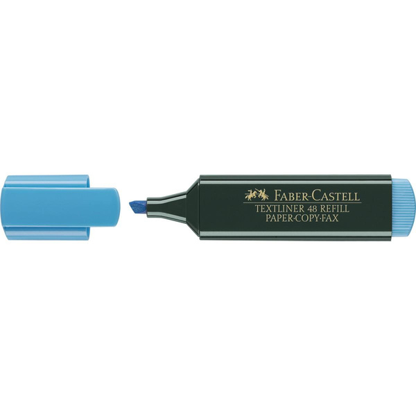 Zakreślacz Faber Castell Textliner 48 Refill niebieski