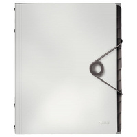 Teczka segregująca Leitz Solid z 12 przekładkami biały