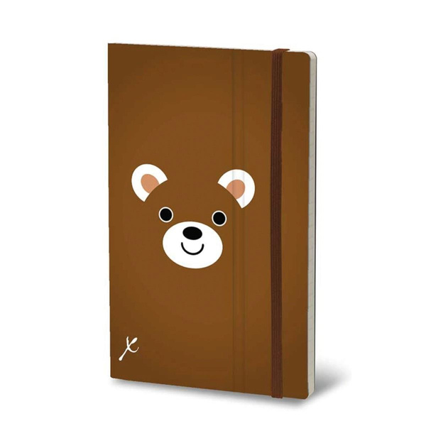 Notatnik Stifflex Bear 13x21cm 192 strony