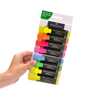 Zakreślacz neonowy Faber Castell 1548 8 kolorów