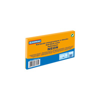 Karteczki samoprzylepne 127x76mm Donau neonowe pomarańczowy neonowy