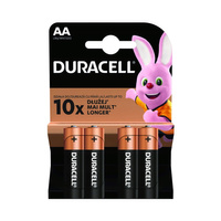 Baterie AA LR6 1.5V Duracell (4 szt.)