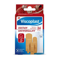 Zestaw plastrów Viscoplast 24 sztuki