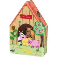 Flamastry Faber Castell Connector Farma 18 kolorów