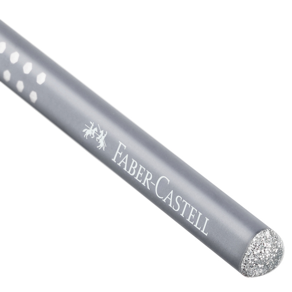 Ołówek Faber Castell Sparkle Pearly B szary