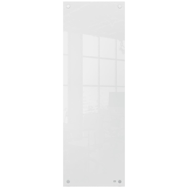 Tablica szklana suchościeralna Nobo Home 30x90cm biały