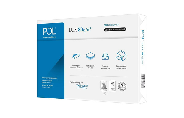 Papier ksero A3 80g Pollux