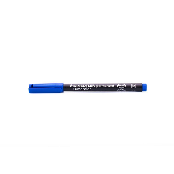 Foliopis Staedtler Lumocolor - rozmiar M 0,8-1 mm  niebieski