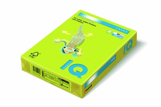 Papier ksero kolorowy A4 80g jaskrawo zielony IQ Color
