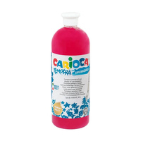 Farba tempera różowa ciemna 1000ml Carioca