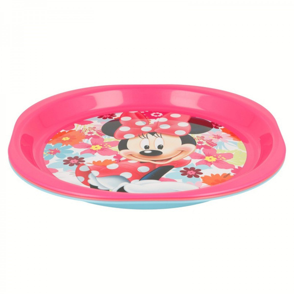 Zestaw 3 talerzyków piknikowych Myszka Minnie