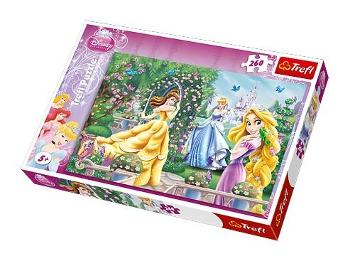 Puzzle 260 Spacer przed balem Princess Księżniczki