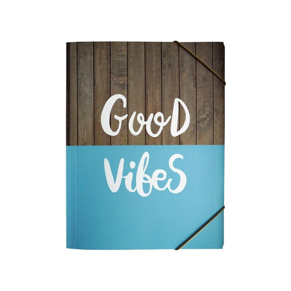 Teczka z gumką dla dzieci A4 Good Vibes