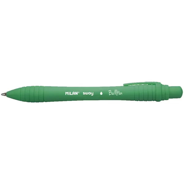 Długopis automatyczny Milan Sway 1mm zielony