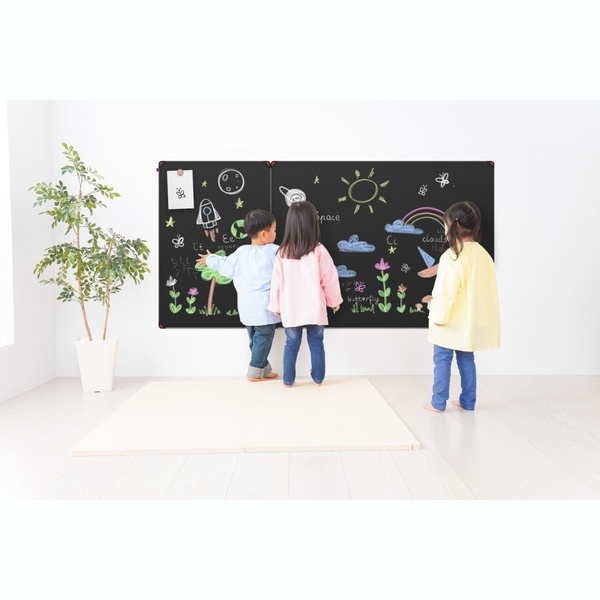 Tablica kredowa w ramie aluminiowej 60x45 cm Memobe Idea czarna