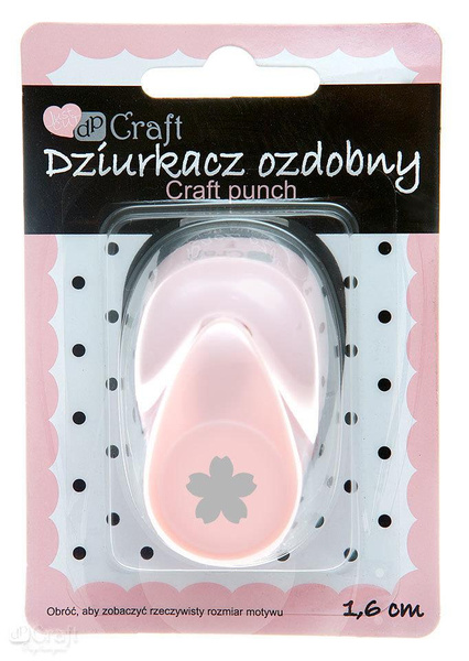 Dziurkacz ozdobny Kwiat Lotosu 1,6cm Dp Craft