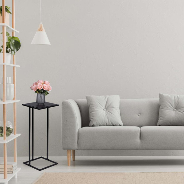 Stolik boczny 75 cm czarny Arti Casa