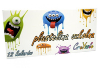 Plastelina CreYzole 12 kolorów