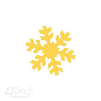 Dziurkacz ozdobny Śnieżynka 2,5cm Dp Craft