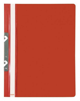 Skoroszyt z zawieszka metalową Biurfol czerwony