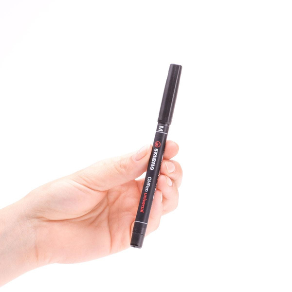 Foliopis Stabilo OHP - rozmiar M 1.0 mm czarny