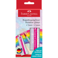 Brokat w żelu Rainbow Faber Castell 12 ml 2 sztuki