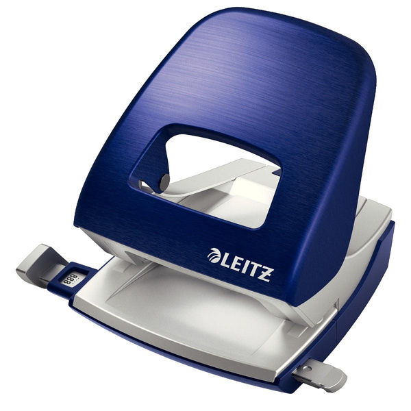 Dziurkacz Leitz New NeXXt duży (30 kartek) niebieski