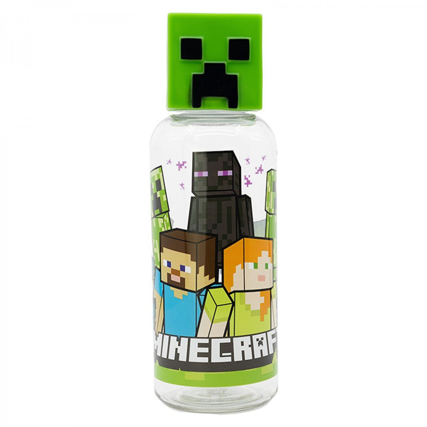 Butelka z zakrętką 3D Minecraft 560 ml