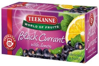 Herbata Teekanne Black Currant with lemon 20 torebek owocowa czarna porzeczka z cytryną