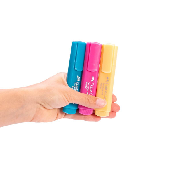 Zakreślacz pastelowy Faber Castell Textliner 1546 różowy