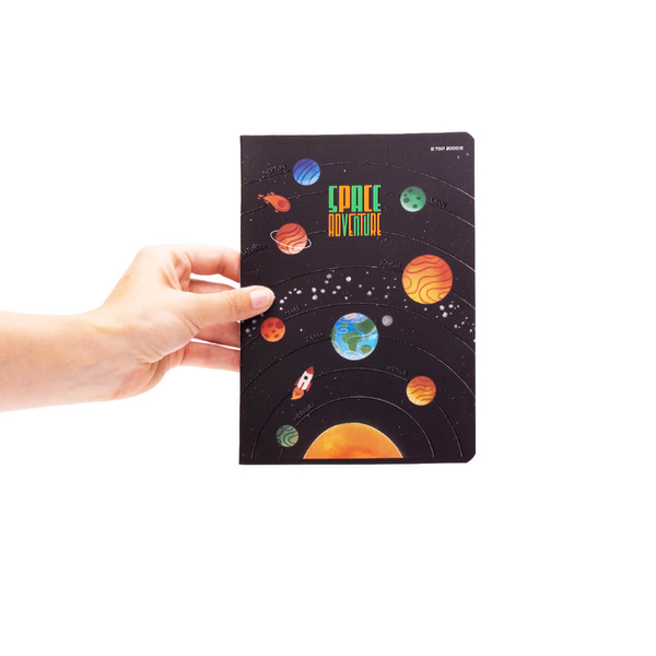 Zeszyt A5 16 kartek linia podwójna kolorowa Top 2000 Space Adventure