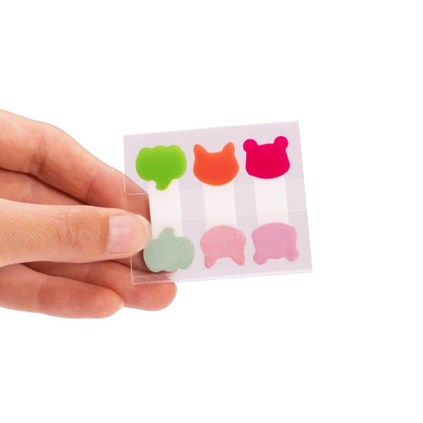 Zakładki indeksujące Stick`n 3 paski Zwierzęta 2