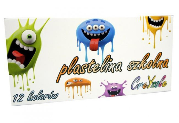 Plastelina CreYzole 12 kolorów