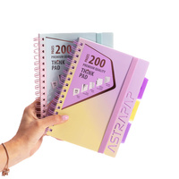 Kołozeszyt A5 200 kartek Astrapap PP ombre pastel